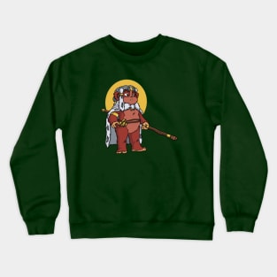 Fuzzy Warrior Crewneck Sweatshirt